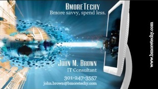 BmoreTechy Business Card